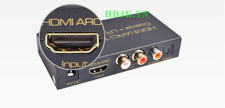 Bộ chuyển HDMI (ARC) to AV, OPTICAL, COAXIAL AIS Bộ chuyển HDMI (ARC) to AV, OPTICAL, COAXIAL AIS