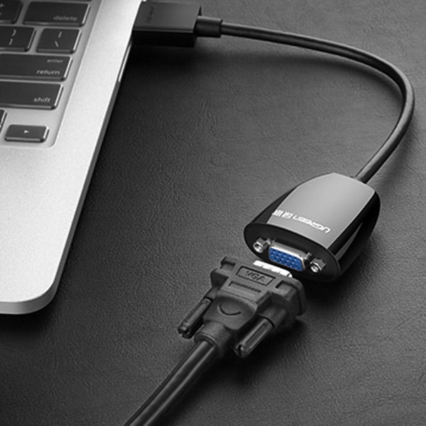 Cáp chuyển HDMI to VGA Ugreen 40252 Cáp chuyển HDMI to VGA Ugreen 40252
