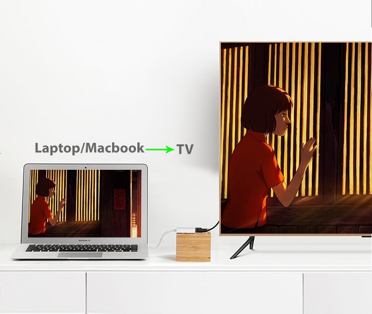 cap-chuyen-mini-displayport-to-hdmi, cap-chuyen-mini-displayport-to-hdmi-ugreen, ugreen-10401