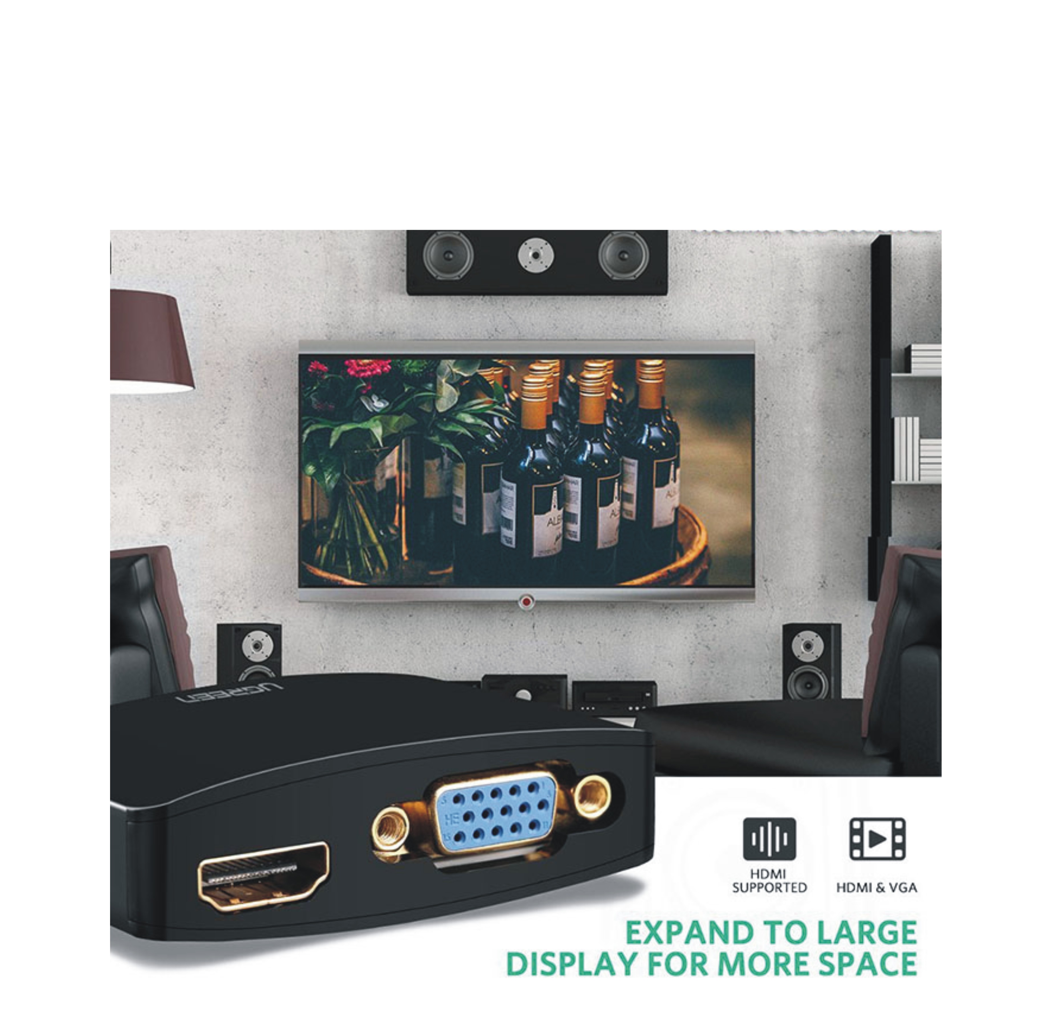 cap-chuyen-mini-displayport-hdmi-vga, cap-chuyen-mini-displayport-hdmi-vga-ugreen, cap-chuyen-mini-displayport-hdmi-vga-ugreen-10439, ugreen-10439, ugreen-10427