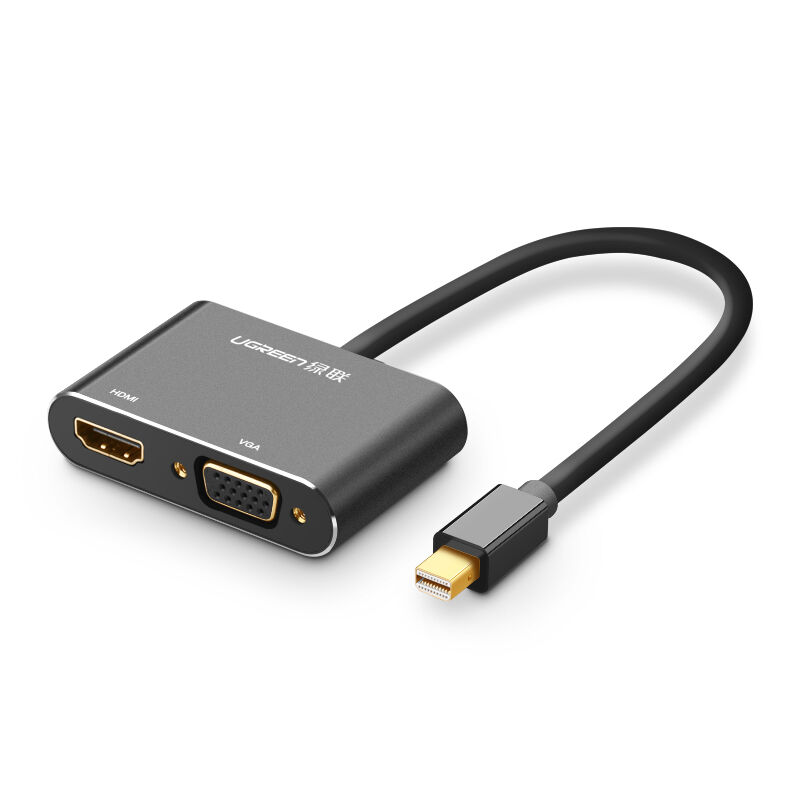 Cáp Mini Displayport to HDMI, VGA Ugreen 20421 Cáp Mini Displayport to HDMI, VGA Ugreen 20421