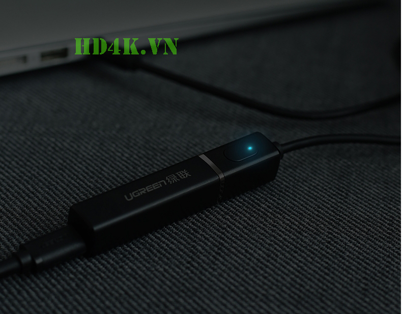 Bộ phát bluetooth 5.0 hỗ trợ APTX chuẩn Quang (Optical ) Ugreen 50213 Bộ phát bluetooth 5.0 hỗ trợ APTX chuẩn Quang (Optical ) Ugreen 50213