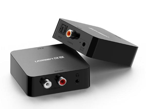 Bộ chuyển Quang (optical), Coaxial to RCA Ugreen 30910 Bộ chuyển Quang (optical), Coaxial to RCA Ugreen 30910