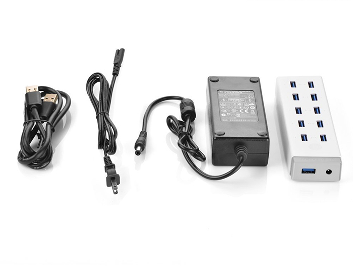 Bộ chia USB 3.0 10 cổng Ugreen 20297 Bộ chia USB 3.0 10 cổng Ugreen 20297