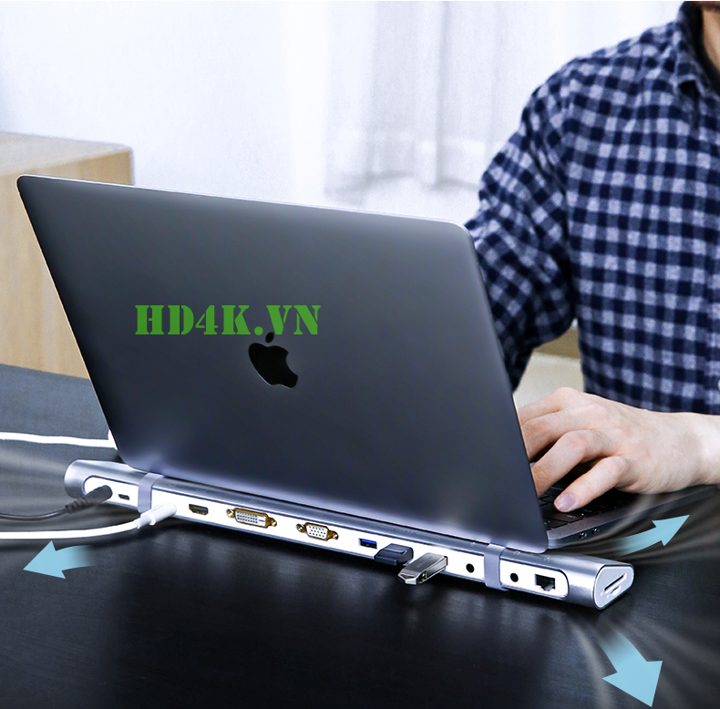 Bộ chuyển USB Type-C đa năng Ugreen 50844 Bộ chuyển USB Type-C đa năng Ugreen 50844