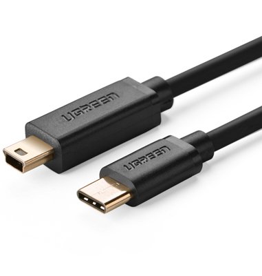 cap-chuyen-usb-type-c-to-mini-usb, cap-chuyen-usb-type-c-to-mini-usb-2m, cap-chuyen-usb-type-c-to-mini-usb-ugreen, ugreen-30186