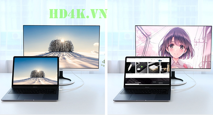 Cáp chuyển USB Type-C to Displayport dài 1,5m Ugreen 40420 Cáp chuyển USB Type-C to Displayport dài 1,5m Ugreen 40420