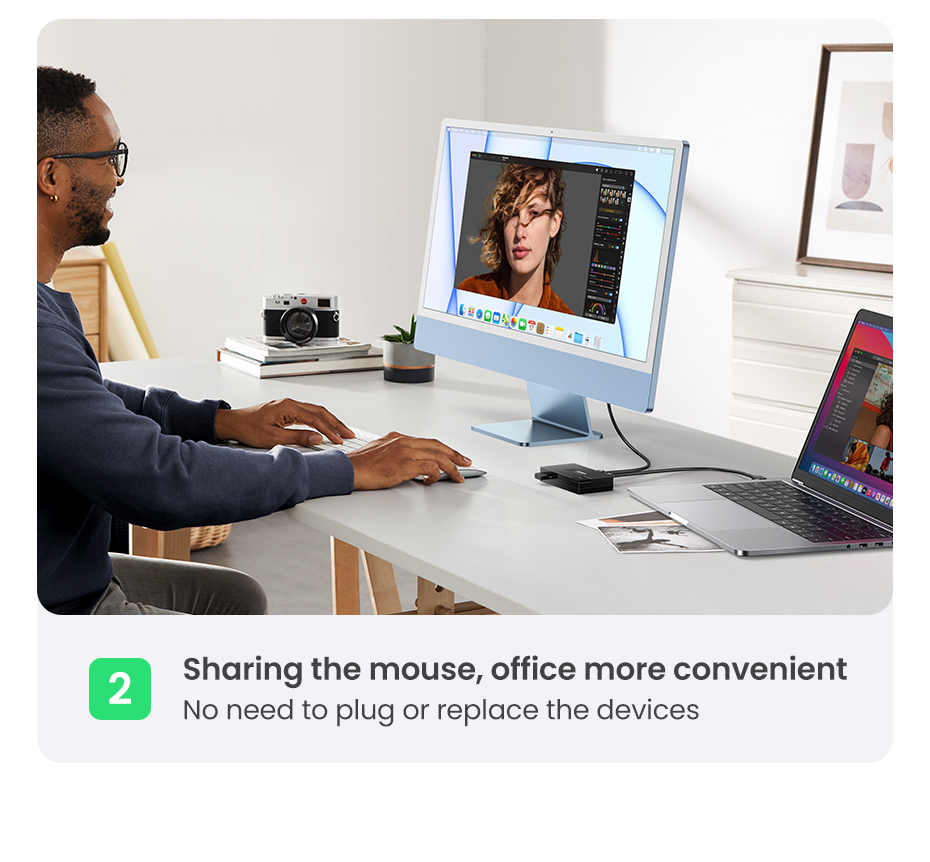 400 Bộ gộp USB 3.0 2 ra 1 Ugreen 15149