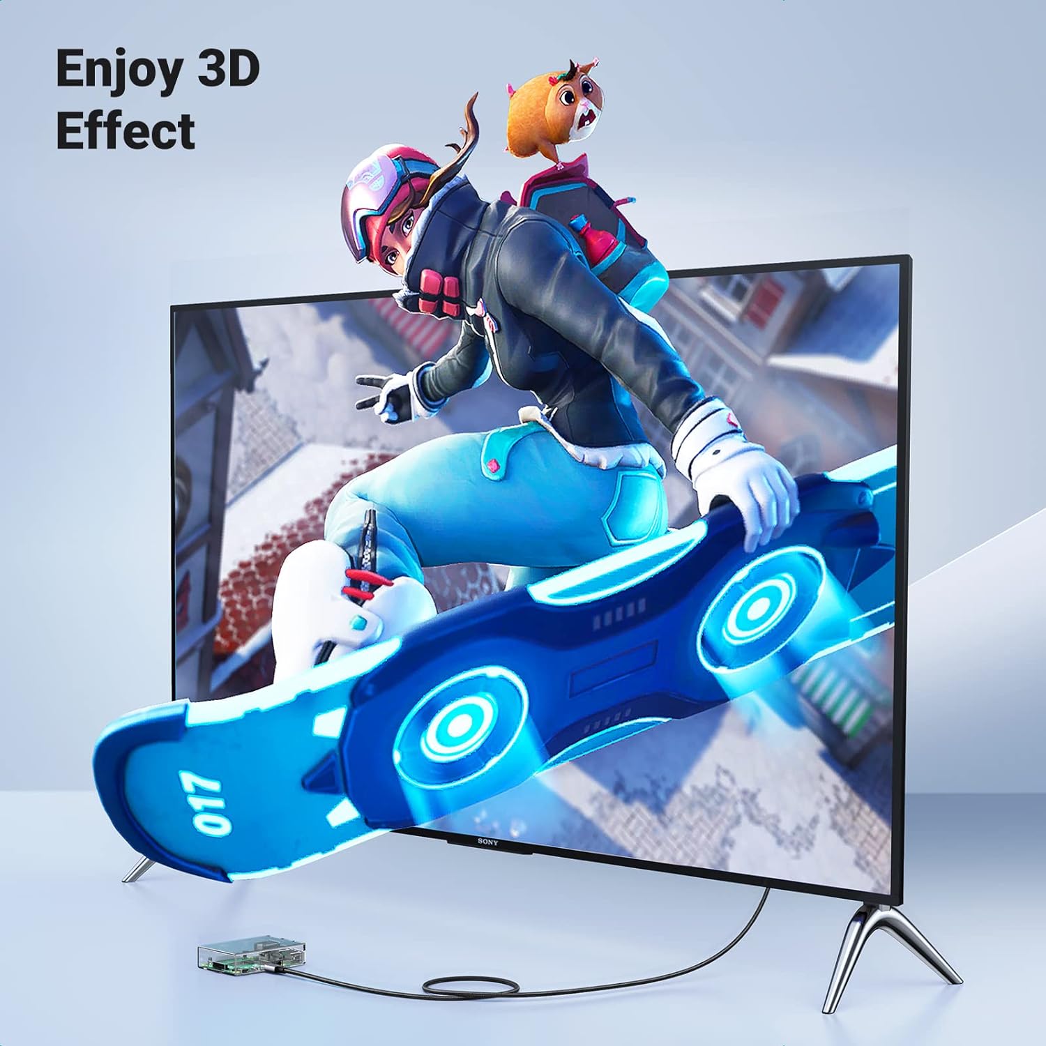 Cáp Mini HDMI to HDMI dài 1m hỗ trợ 8K Ugreen 15514 Cáp Mini HDMI to HDMI dài 1m hỗ trợ 8K Ugreen 15514