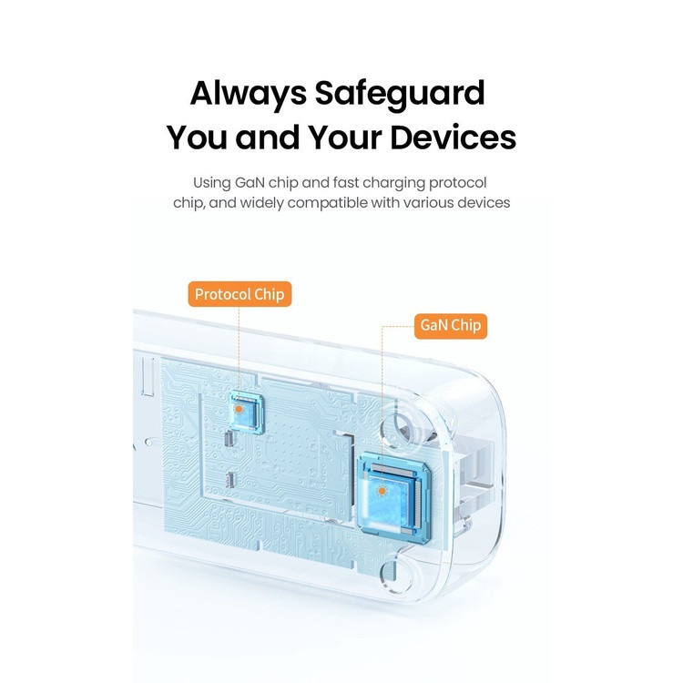 Ổ cắm điện đa năng Ugreen 15143 CD286 Ổ cắm điện đa năng Ugreen 15143 CD286