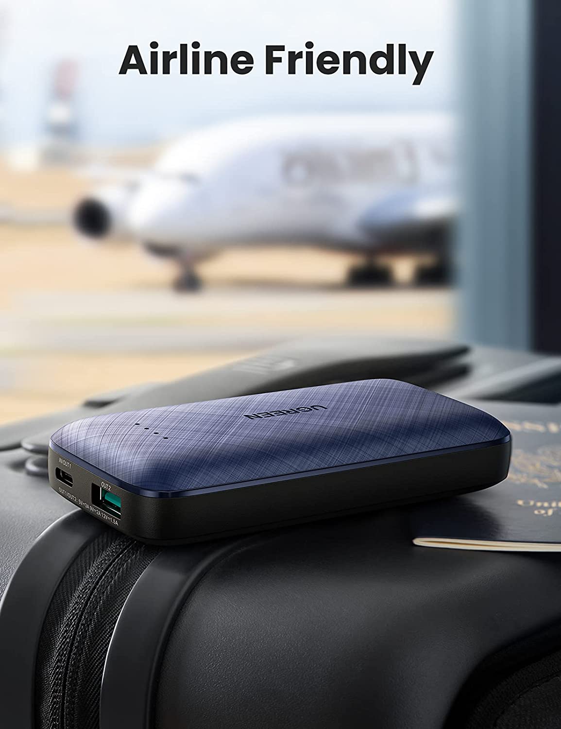 Pin sạc dự phòng mini 10000mAh Ugreen 80749 Pin sạc dự phòng mini 10000mAh Ugreen 80749