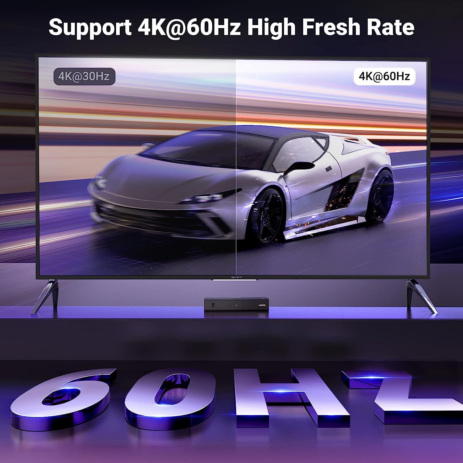 Bộ gộp HDMI chuẩn 2.0 3 vào 1 ra hỗ trợ 4K 60Hz Ugreen 15376