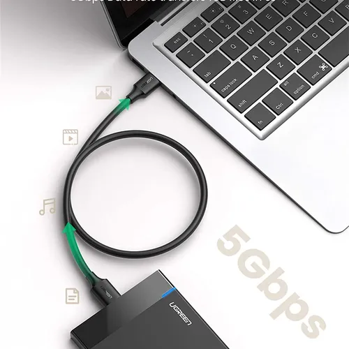 Cáp USB 3.0 to Micro B 0.5M Ugreen 10840