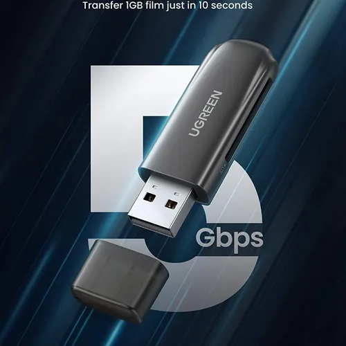 Đầu đọc thẻ USB 3.0 hỗ trợ SD/TF Ugreen 10911