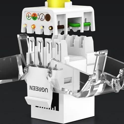 Đầu nối RJ45 âm tường Cat6 Ugreen 80452