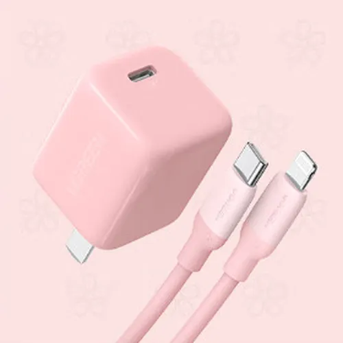 Củ sạc Type C Fast Charger 20W (Light Pink) Ugreen 60897