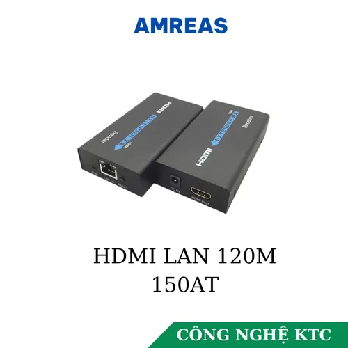 Bộ khuếch đại HDMI 120m  Amreas HDMI-150AT