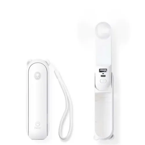 Quạt mini tích điện cầm tay 3 trong 1 Jisulife F8X