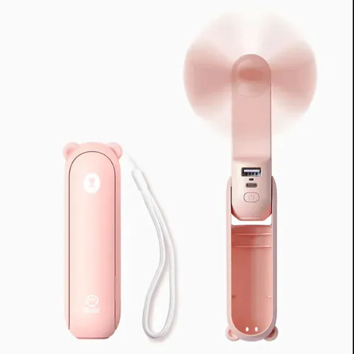 Quạt mini tích điện cầm tay 3 trong 1 Jisulife F8X