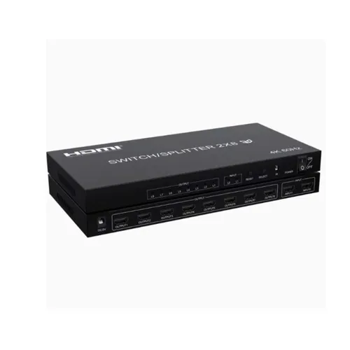 Bộ chia HDMI 2 ra 8 hỗ trợ 4K@60Hz KTECH