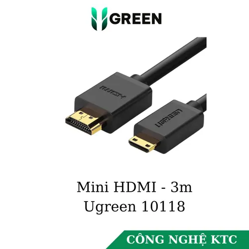 Cáp Mini HDMI to HDMI 3m Ugreen 10118