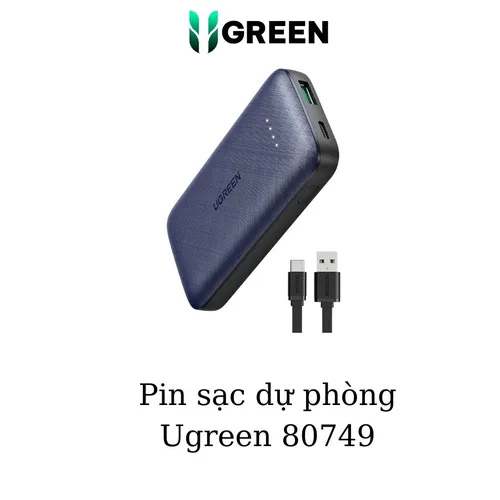 Pin sạc dự phòng mini 10000mAh Ugreen 80749
