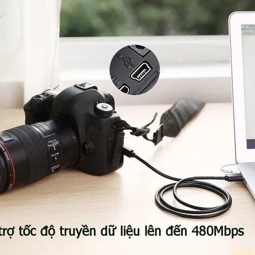 Cáp Mini USB to USB 2.0 2M Ugreen 30472
