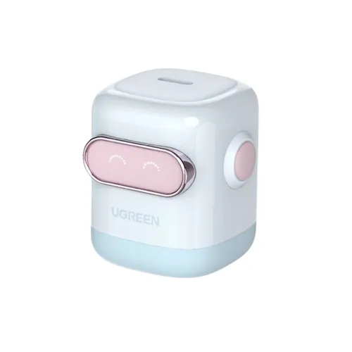 Sạc điện thoại 1 cổng USB-C GaN 30W màu xanh hồng tạo hình robot Ugreen 45006 X662
