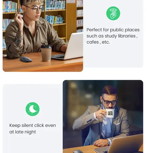 Chuột không dây 2.4G Ugreen 90673 MU001