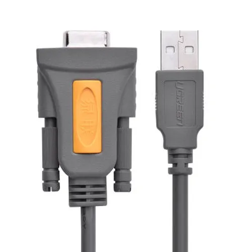Cáp chuyển USB to RS232 (DB9) dài 1m Ugreen 20210