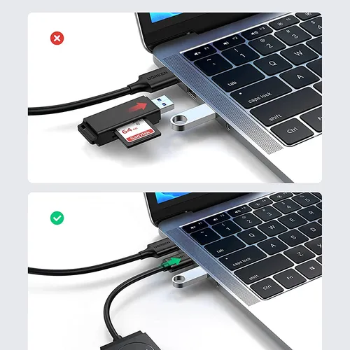 Đầu đọc thẻ nhớ Micro SD/ SD chuẩn USB 3.0 Ugreen 20250