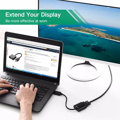 Cáp chuyển Displayport to VGA Ugreen 20415