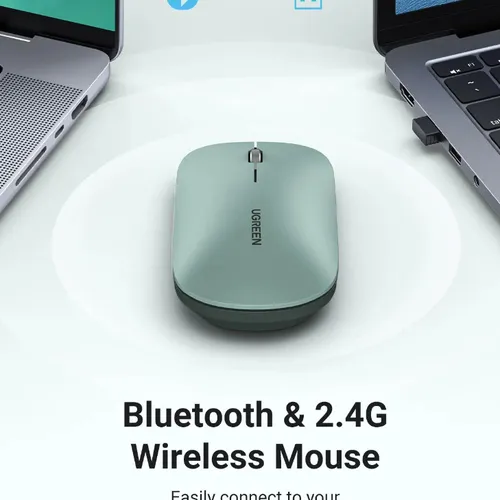 Chuột không dây Bluetooth 5.0 Im lặng 4000 DPI Ugreen 25160 MU001