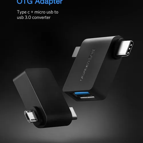 Đầu Micro USB + USB-C OTG USB 3.0 Ugreen 30453