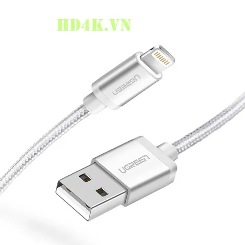 Cáp sạc USB Lightning 1m Ugreen 30584 cho IPhone