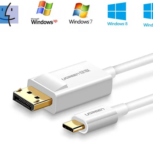 Cáp chuyển USB Type-C to Displayport dài 1,5m Ugreen 40420
