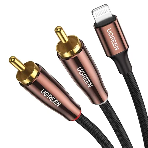 Cáp chuyển Lighting sang RCA dài 2m Ugreen 40904