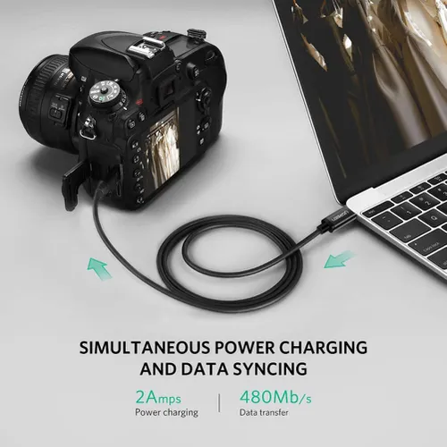 Cáp chuyển Type C sang Mini USB dài 1M Ugreen 50445
