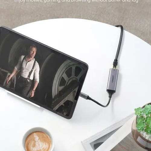 Cáp chuyển USB Type C sang LAN 1Gbps Ugreen 50737