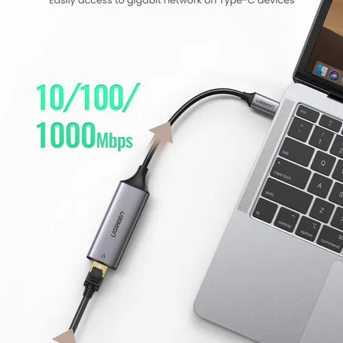 Cáp chuyển USB Type C sang LAN 1Gbps Ugreen 50737