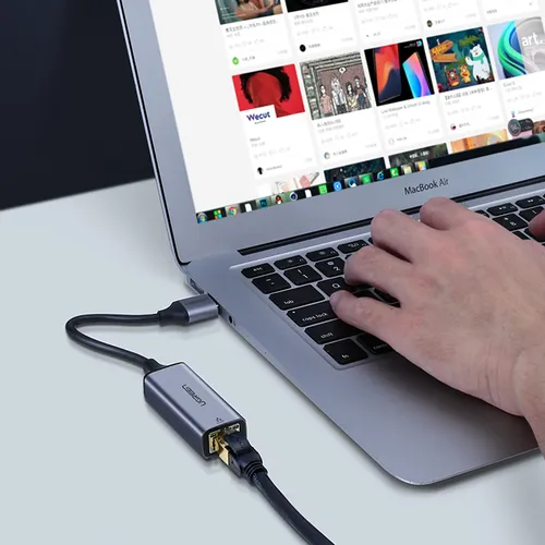 Cáp chuyển USB 3.0 to Lan (10/100/1000 Mbps)  Ugreen 50922
