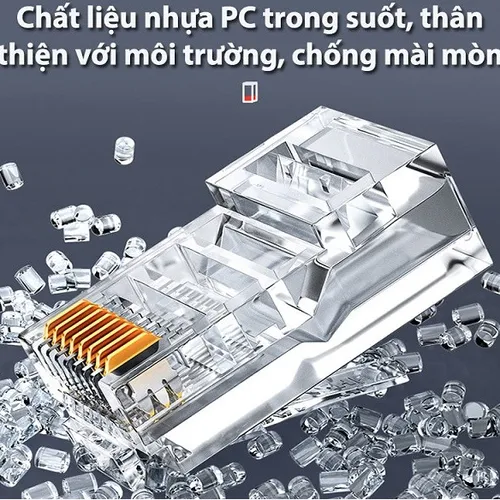 Đầu bấm mạng RJ45 Cat6 Ugreen 50961