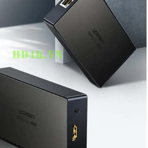 Bộ khuếch đại HDMI 40m qua cáp mạng hỗ trợ 4K Ugreen 50999