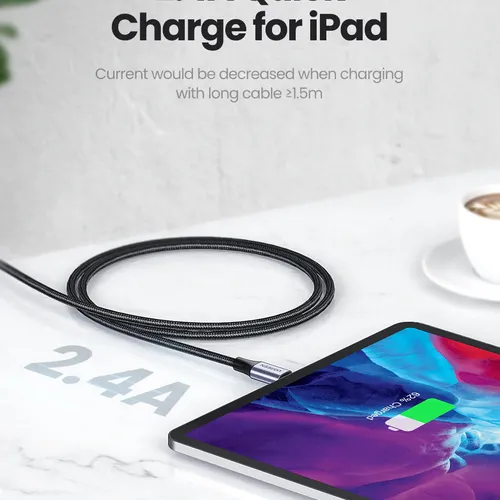Cáp sạc điện thoại iPhone dài 1.5M chuẩn MFI Apple  Ugreen 60157
