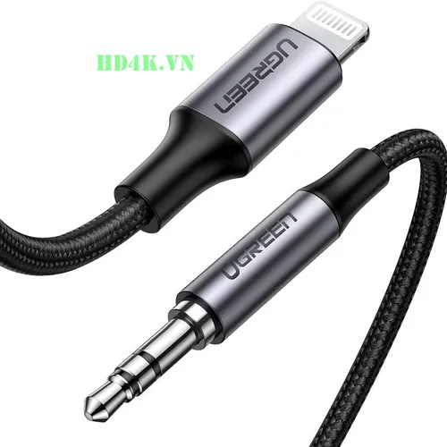 Cáp chuyển Lighting to 3.5mm dài 1m Ugreen 70509