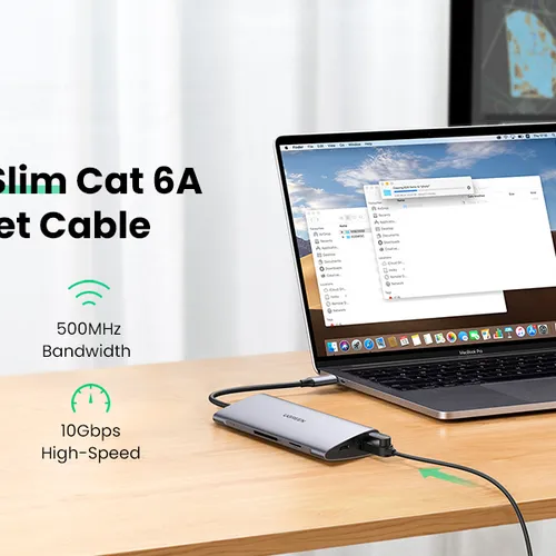 Cáp mạng CAT6a siêu mỏng dài 5m Ugreen 70654