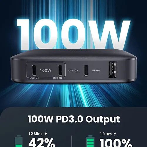 Bộ sạc để bàn UGREEN 100W USB C Ugreen 70870