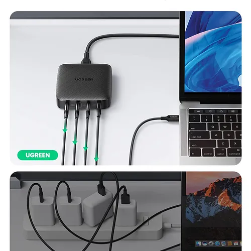 Bộ sạc để bàn UGREEN 100W USB C Ugreen 70870