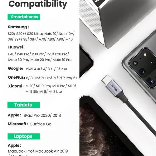 Bộ chuyển đổi âm thanh USB Type C to 3.5mm với chip DAC Ugreen 80154