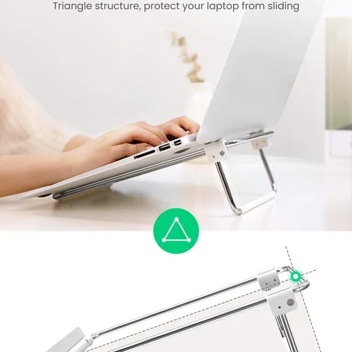 Giá đỡ laptop màu bạc Ugreen 80348